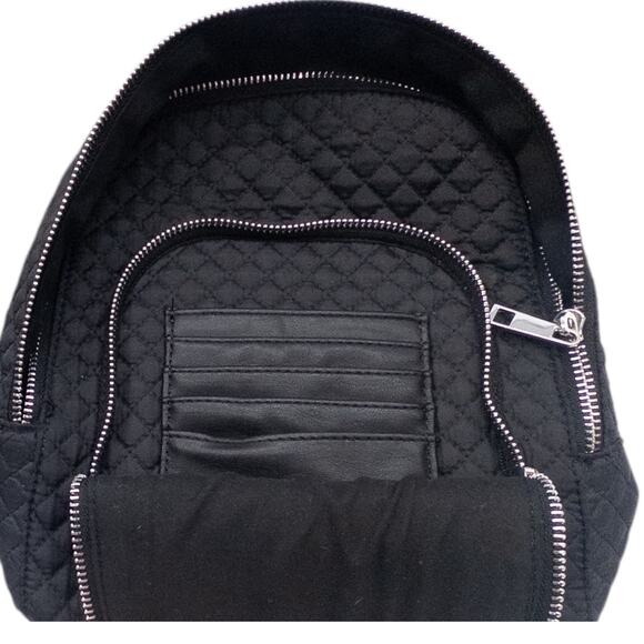 Cynthia Rowley Mini Quilted Backpack Women's Black - Picture 3 of 9